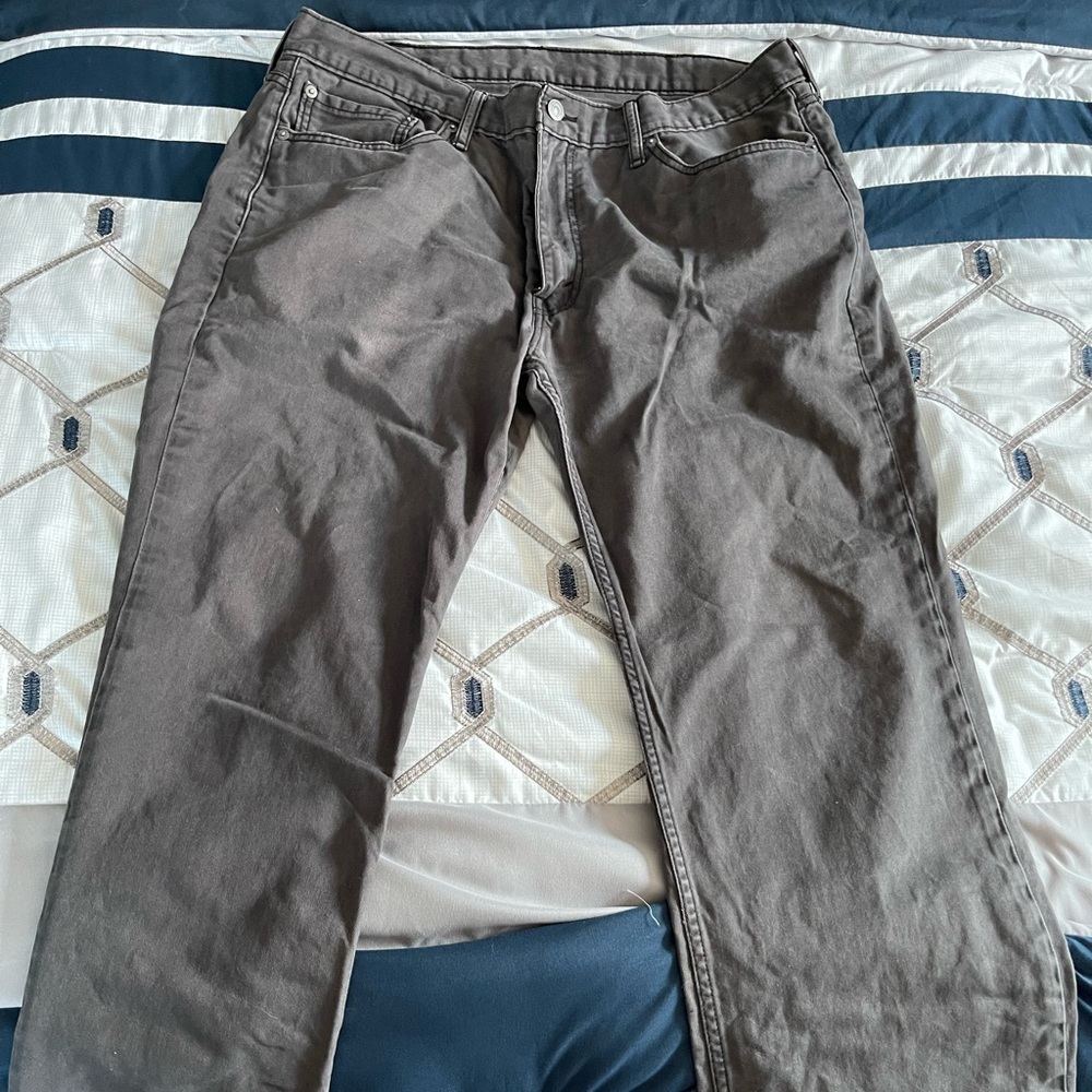 Levi Strauss Men’s Grey Jeans (38/30)